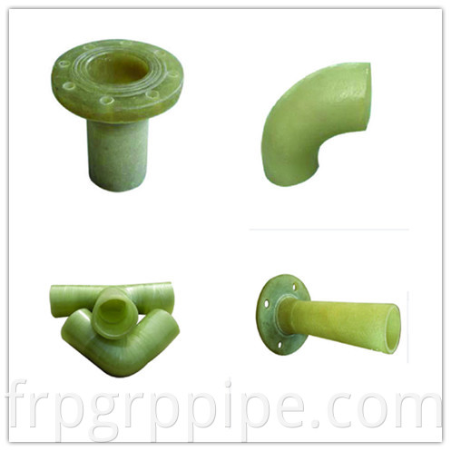 GRP Saddle Fiberglass หน้าแปลน FRP ELBOW ไฟเบอร์กลาส TEE GRP FRP อุปกรณ์ท่อ GRP ข้อศอก FRP PIPE หน้าแปลน Fitting 1 "2"